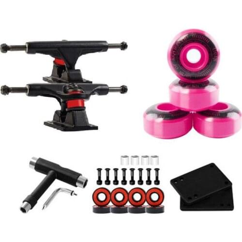 UGIN Skateboard Trucks Wheel Combination 5Inch Bridge 52X30mm 100A Wheels Long Board Parts Skateboard Parts