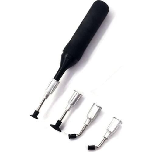 4 in 1 Mini ESD SMT SMD IC Chip Vacuum Pump Suction Pen Anti-static Vacuum Picker Hand Tools Set for BGA Soldering Rework Tools