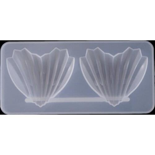 New DIY crystal drop mold Ocean series shell mold core shell mirror silicon mold