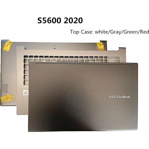 New Original Laptop/Notebook Top/Back upper/keyboard bottom Case/Cover/Shell for Asus VivoBook 15X S5600 S5600F S5600J 2020