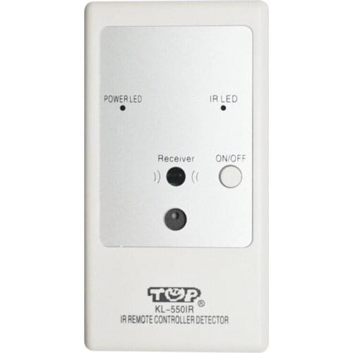 NEW TV IR Remote Control Decoder Tester Infrared Remote Control Testing Decoder Tester Detector KL-550IR Chinese