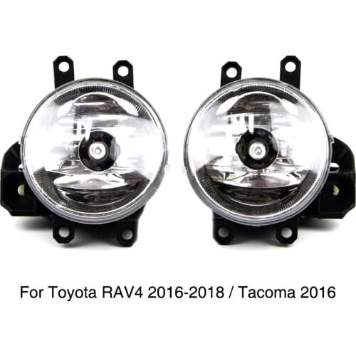 Front Fog Light For Toyota RAV4 2016 2017 2018 Tacoma 2016 Bumper Lamp With Bulb