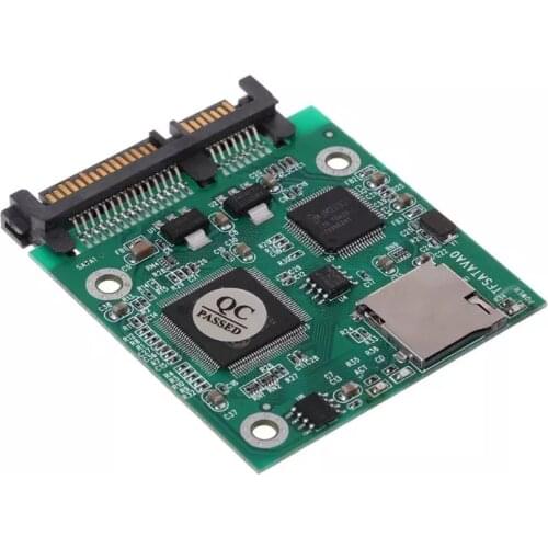 Micro SD TF Card 22pin SATA Adapter Converter Module Board 2.5" Hdd Enclosure Micro Converter Riser Expansion Add on Cards