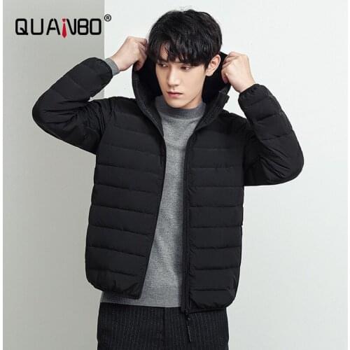 High Quality Mens Seamless Down Slim Fit Jacket 2021 Men Lightweight Water Resistant Packable Down Jacket Plus Size 5XL 6XL 7XL