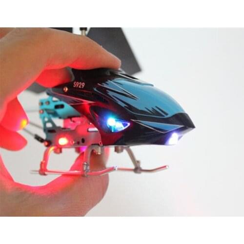 WLtoys RC Helicopter New Version S929 3.5 Channel Infrared Anti-Fall Remote Control Airplane Model Toy Gift For Boyfriend JIMITU