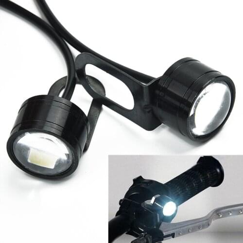 2Pcs Set Uper Bright LED Bulb White Car Fog Light Headlight 12V Running Light Bulb Auto Motorcycle Lamps