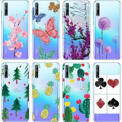 For Huawei Honor 30i case Silicone TPU Phone Case On for Honor 30i LRA-LX1 Protective Case for Honor30i 30 i Transparent Cover