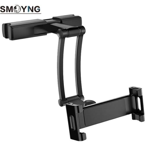 SMOYNG Back Seat Headrest Tablet Phone Car Mount Holder Stand Support For iPhone iPad Air Mini 2 3 4 Pro 12.9 Mount
