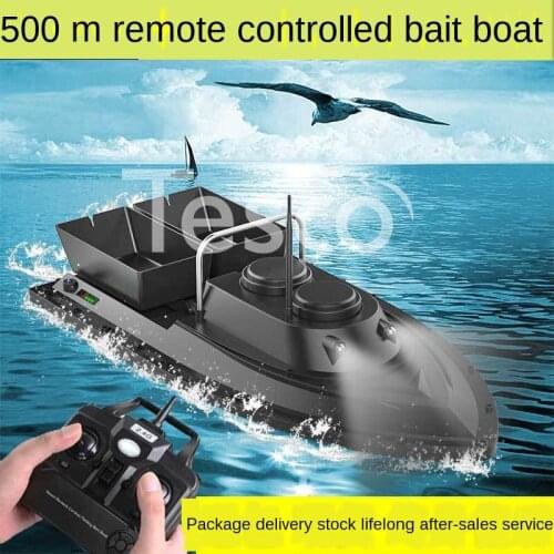 Household shadow hit the nest boat remote control boat fishing long-range dual drive library fishing send hook bait boat