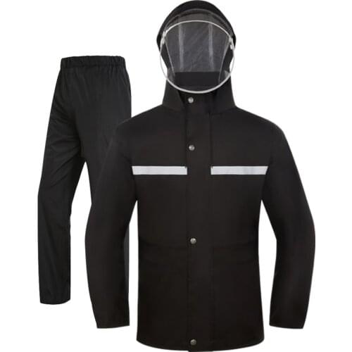 Bicycle Fishing Raincoat Male Adult Weatherproof Jacket Waterproof Raincoat Female Capa De Chuva Motociclista Rain Gear DD60YY