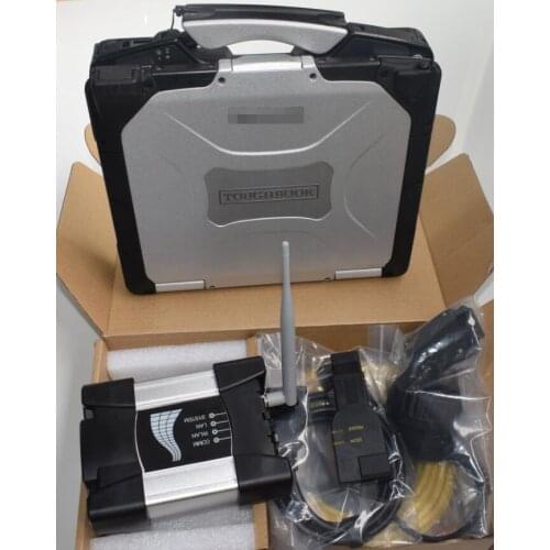 Icom next wifi for bmw diagnostic scanner with laptop toughbook cf30 ista software hdd 500gb obd cable full ready to use