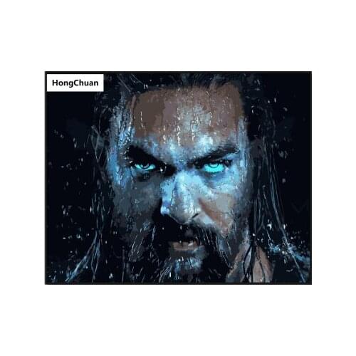 Sea King character, diamond cross embroidery, 5D square/round diamond painting, diamond mosaic, home decoration, Christmas gifts