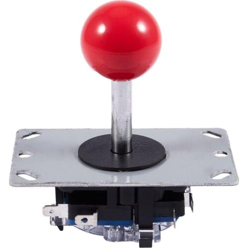 Red joystick 8 way controller for arcade games new