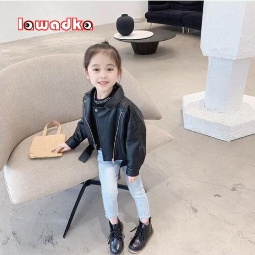 Кожаные куртки для девочек LAWADKA China At AliExpress