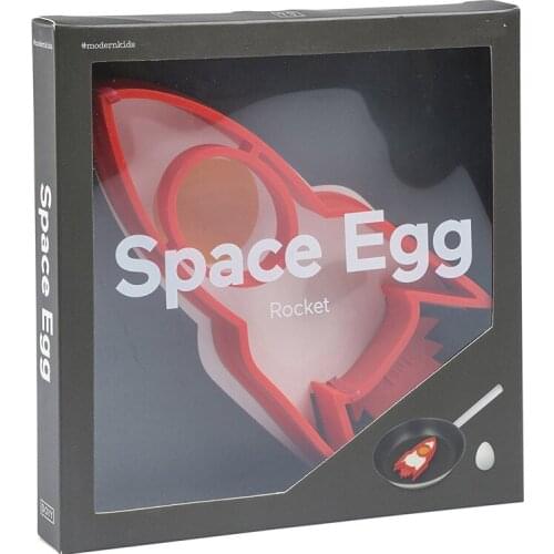 NEW SPACE EGG MOULD COOKING FRIED MOLD SHAPER SILICONE DECORATING ROCKET