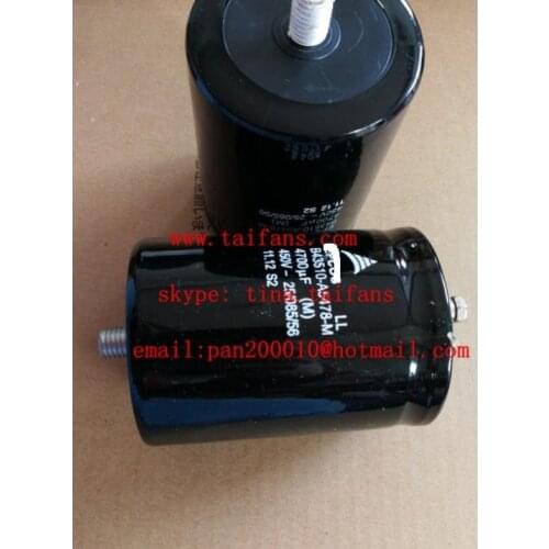 Original brand new capacitor B43360-A9158-M 400V 1500UF B43510-A5478-M 450V 4700uf