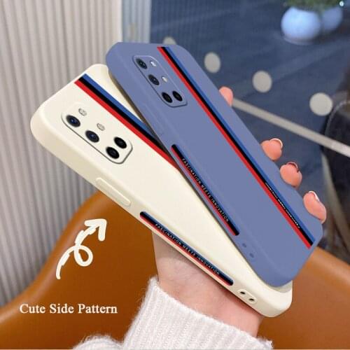Racing Track Liquid Silicone Soft Case For Oneplus 8t 9 9pro 9r pro Shockproof Phone Cover