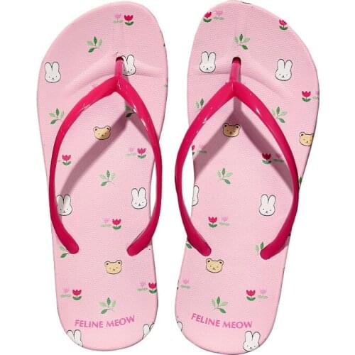 Womens shoes summer fashion flip-flops soft soles comfortable non-slip beach shoes