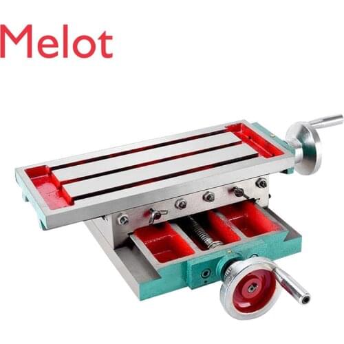 SZ3517 High Precision Improved Cross Slip Table Cross Slip Table for Drilling Milling Machine 450 * 170 (with Ruler)