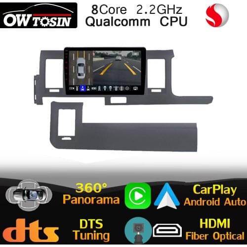 Qualcomm 8Core Android Car Multimedia For Toyota HiAce Quantum Ventury H200 RHD 2004-2018 Radio GPS 360 Camera 4G LTE DTS HIFI