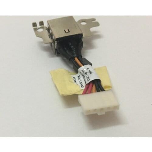 WZSM Wholesale New DC Power Jack with Cable for Dell Chromebook 11 3180 Latitude 3189 XNJ46 0XNJ46