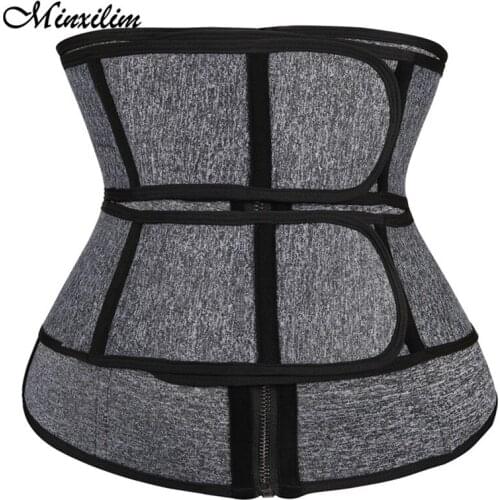 Women Colombia Waist Trainer Neoprene Sweat Body Shaper Slimming Corset Reducing Belly Sheath Workout Fitness Girdles Corset