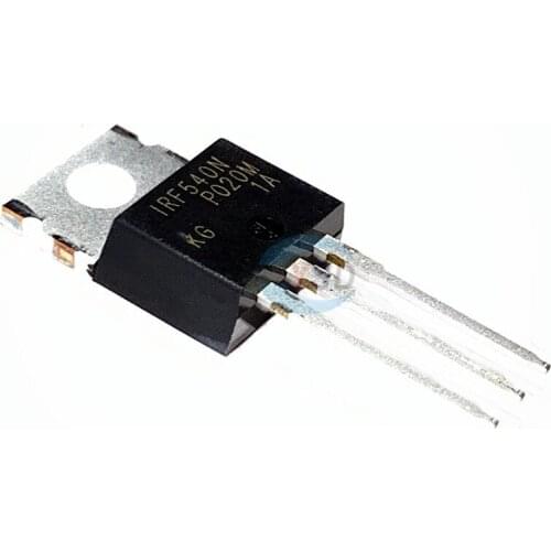 100% nuevo 10 pcs/lote MOSFET IRF540NPBF IRF540N IRF530NPBF IRF530 IRF520NPBF IRF520N TO-220 original