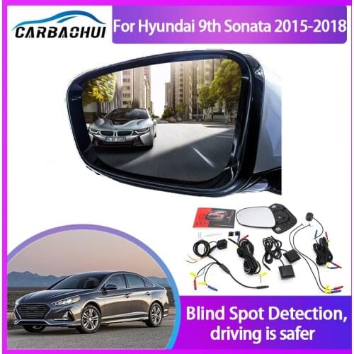 Car Blind Spot Mirror Radar Detection System for Hyundai 9th Sonata 2015-2018 BSD Microwave Blind Monitoring Driving Security