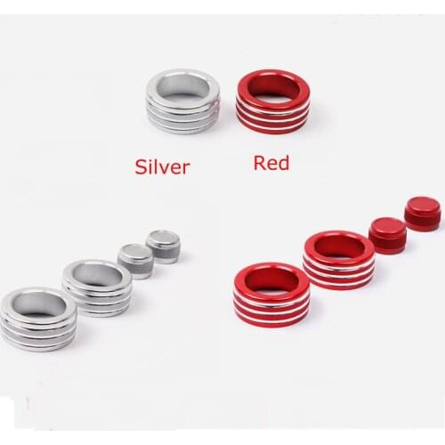 Car Air Conditioning Audio Switch Knob Decoration Cover, for BMW Old 3 Series E90 E92 E93 Interior Decoration 320i 325i