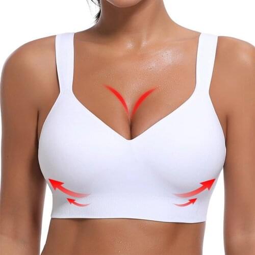 2021 Women Yoga Bras Sports Top Wireles Sleep Brassiere Seamless Push Up Underwear Sport Bra Crop Fitness Gym Shirt Sportswear