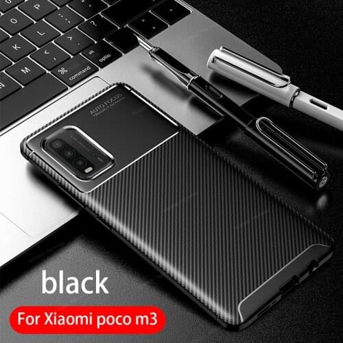 Redmi9t case bumper silicone slim carbon fiber back cover for xiaomi redmi 9t case xiomi mi redmi 9 t t9 6.53'' shockproof coque