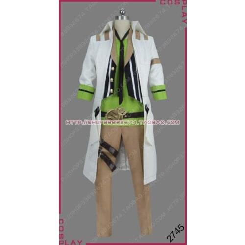 Code: Realize ~Guardian of Rebirth~ Sousei no Himegimi Victor Frankenstein Outfit Game Anime Cosplay Costume S002
