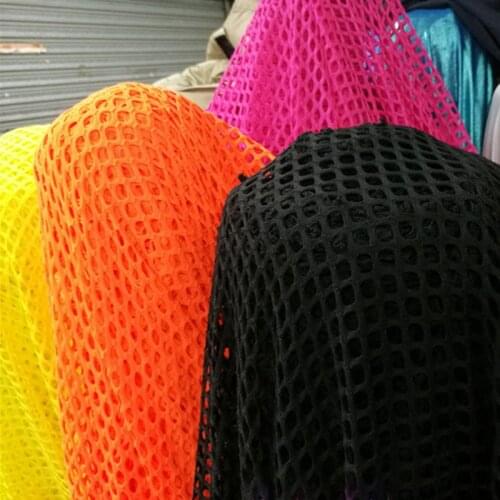100*150cm Multifunction Mesh Net Fabric Classic Rhombus Mesh Fabric For Pillow Car Cushion Knit Lining Apparel Dress Diy Craft