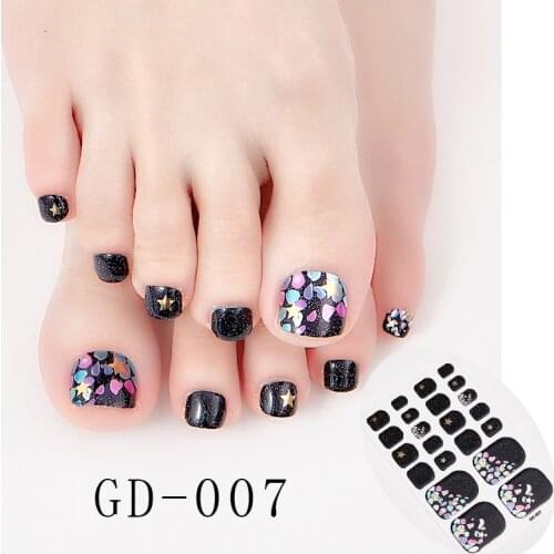22 Tips/Sheet Fashion Nail Stickers Minimalist Design Loveliness Manicure Decoration Nail Art Stickers Nails Sticker Designer