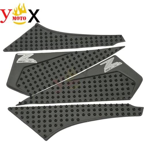 Motorcycle Oil Gas Stickers Traction Pad Knee Grips Rubber 3M Tank Side Decals For Kawasaki Z800 2012-2015 2013 2014 12 13 14 15