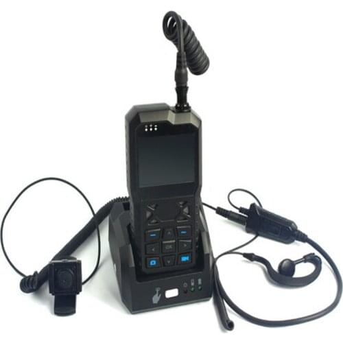 3G Portable Mobile Video Recorder with WCDMA/WIFI & GPS module & Mini Cam & Headset for Realtime AV Monitoring & 2 way Intercom