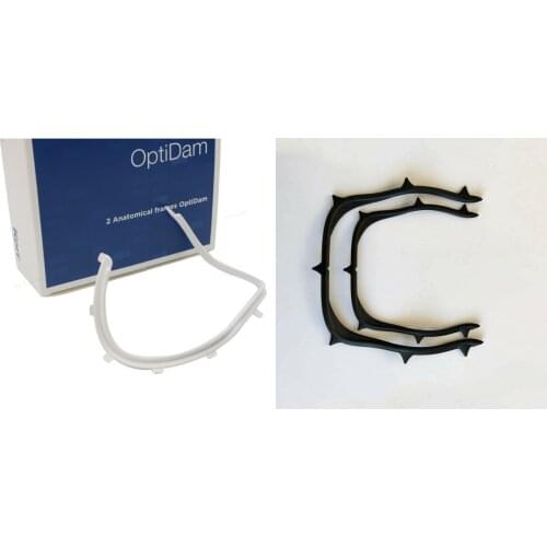 Dental Endo Rubber Dam Sheet Punch Frame Kerr Anatomical Frame Sheets Holder Carbon Fibre