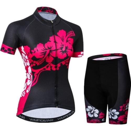 Weimostar 2021 Pro Team Bicycle Cycling Clothing Women Quick Dry Cycling Jersey Set Ropa Ciclismo Mujer Mountain Bike Clothing