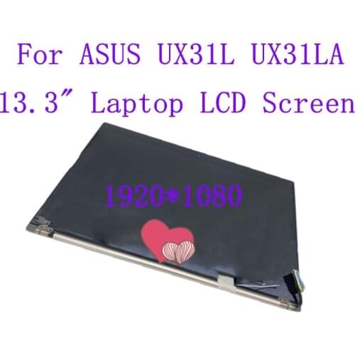 13.3" For ASUS UX31L UX31LA Laptop LCD Screen with touch Display Screen Assembly Upper Half Set 1920*1080
