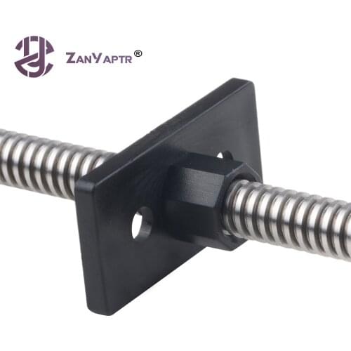 1pc Openbuilds T-Type Anti-backlash nut Block T8 screw 8mm screw Pitch 2mm Lead 2mm 4mm 8mm For 3D Printer