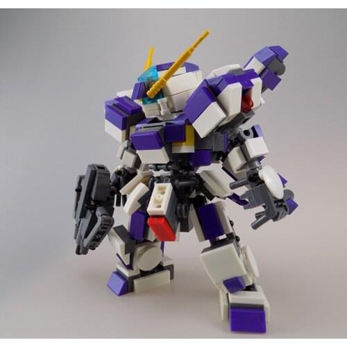 429Pcs Original Design Mecha Warrior Building Blocks Toys For Children Armor Robots Anime Figure Model 14cm Action Soldier Dolls