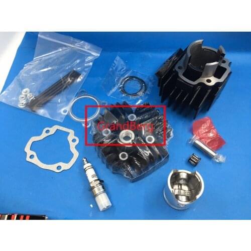 Free shipping PW 50 PW50 QT50 CYLINDER HEAD PISTON GASKET KIT fit for YAMAHA PW50: 1981-2009 Q