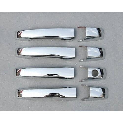 Higher star ABS chrome 8pcs door handle decoration cover for Jeep PATRIOT 2011-2013