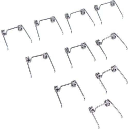 10Pcs Hair Clipper Electric Push Scissors Hair Clipper Replacement Spring Coldless Clip For WAHL 8148/8159