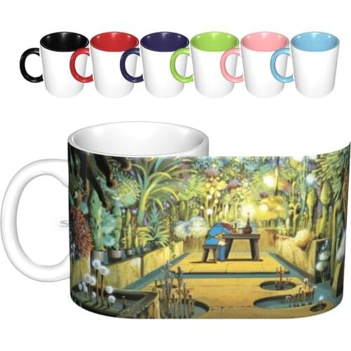 Scientist Nausicaa Ceramic Mugs Coffee Cups Milk Tea Mug Poison Forest Nausicaa Nausicaa Valley Of The Wind Scientist Nausicaa