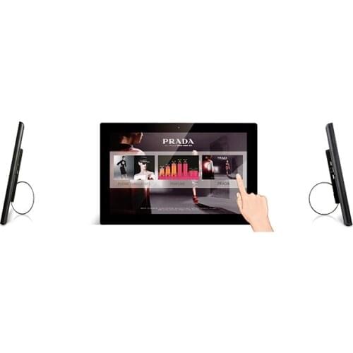 18.5 inch network touch screen kiosk (RK3188,1GB DDR3, 8GB nand, USB, mini USB, wifi, RJ45,VESA, Wall Bracket)