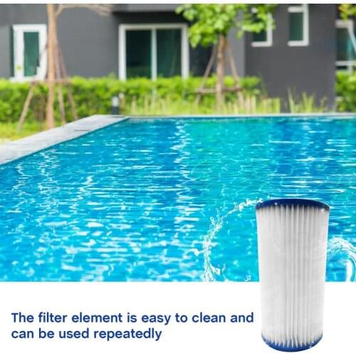 Easy To Replace Type A Or Type D Filter Cartridge Pool Replacement Filter Cartridge For Swimming Pool Daily CareAccessories