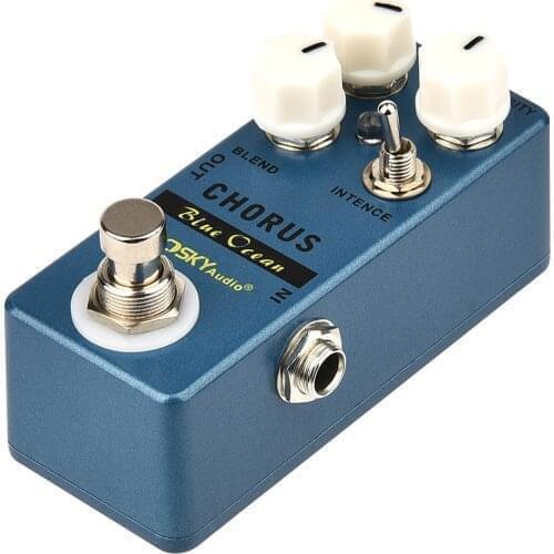 Moskyaudio Mini Blue Ocean Chorus Guitar Effects Guitar Pedal Effect Guitar Effect Pedal True Bypass Full Metal Shell