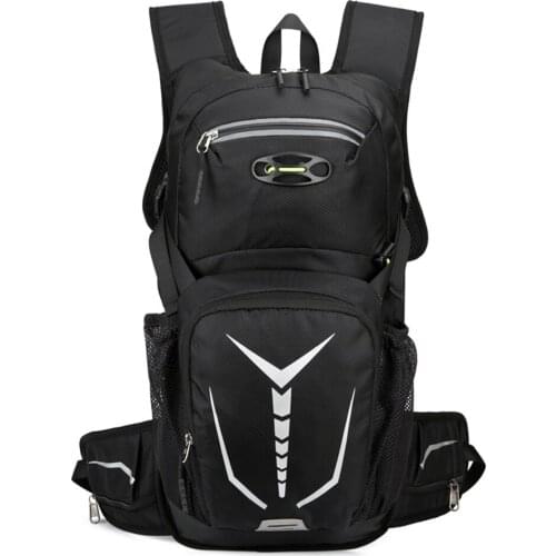 Hiking Hydration Backpack for Men, Waterproof 2L Camping Water Bag, MTB Cycling Backpack, Mens Backpack for Camping Equipment