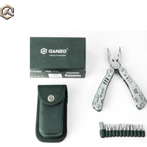 Ganzo G301 Portable Multitools Outdoor Survival Knife EDC Pocket Tool Folding Plier Camping Multi Functional Tools Lock Pliers